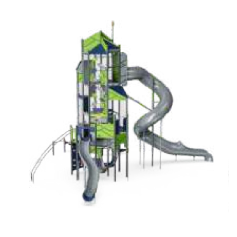 High-quality Custom Outdoor Children's Slide for Sale Suitable for Children and Adults, Made of Safe Stainless Steel Slide