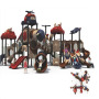 Children's Outdoor Playground Game Set Castle Series Children's Playground Slide Set Kindergarten