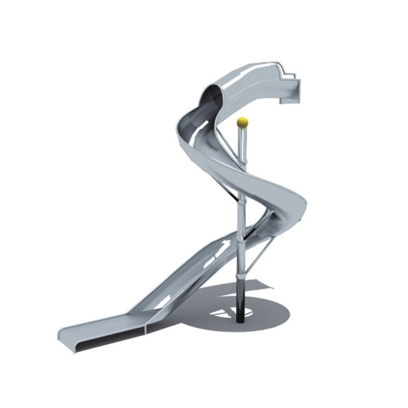 Playground Stainless Steel Slide, Custom Stainless Steel Tube Slide