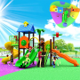 Children's Large Slide Kindergarten Outdoor Little Doctor Swing Set Toy Community Outdoor Playground Equipment Slide