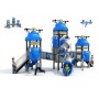 Durable Plastic Big Slide for Kids - Factory Direct Sales Outdoor Playground Amusement Park Equipment