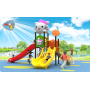 Kindergarten Outdoor Small and Medium-sized Slide Swing Combination Park Community Outdoor Large Children's Amusement Facility