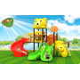 Kindergarten Outdoor Small and Medium-sized Slide Swing Combination Park Community Outdoor Large Children's Amusement Facility