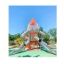 Large Outdoor Non-standard Stainless Steel Slide Aerial Themed Amusement Equipment Wooden Homeuse Swing and Set Platform