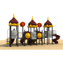 2025 Cute Combined Animal Outdoor Playground Equipment Plastic Metal Slide for Kids in School & Resort Hotels