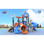 Hot Selling Multifunctional Outdoor Playground Set New Design PVC Vinyl Swing and Slide Amusement Park Must-Have Toy