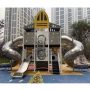 Colorful Stainless Steel Slides and Kids Playground Outdoor Amusement Park Sports Children's Play Game