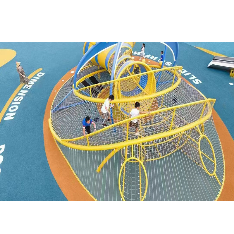 Best Selling Custom Water Playground Stainless Steel Slides Kids Swimming Pool Climbing Slides