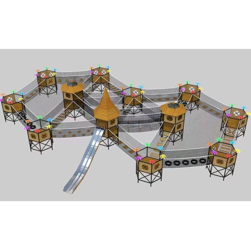 Best Selling Custom Water Playground Stainless Steel Slides Kids Swimming Pool Climbing Slides