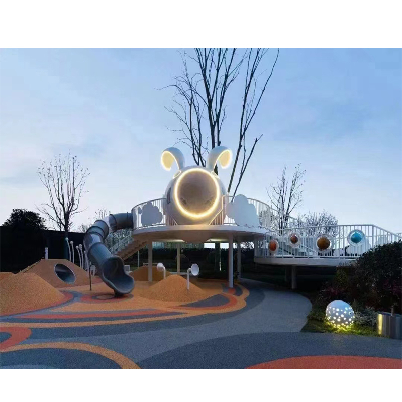 Best Selling Custom Water Playground Stainless Steel Slides Kids Swimming Pool Climbing Slides