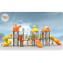 Outdoor  Playground Children's Slide Children's Outdoor Park Toys Children's Outdoor Playground Commercial Playground Equipment