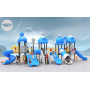 Outdoor  Playground Children's Slide Children's Outdoor Park Toys Children's Outdoor Playground Commercial Playground Equipment