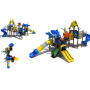 Hot-selling Outdoor Children's Playground with Slide, Climbing Net, and Other Amusement Facilities, Children's Outdoor Play