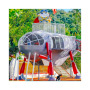 Large-Scale Outdoor Interactive Amusement Equipment for Children Non-Powered Stainless Steel Slide for Garden or School