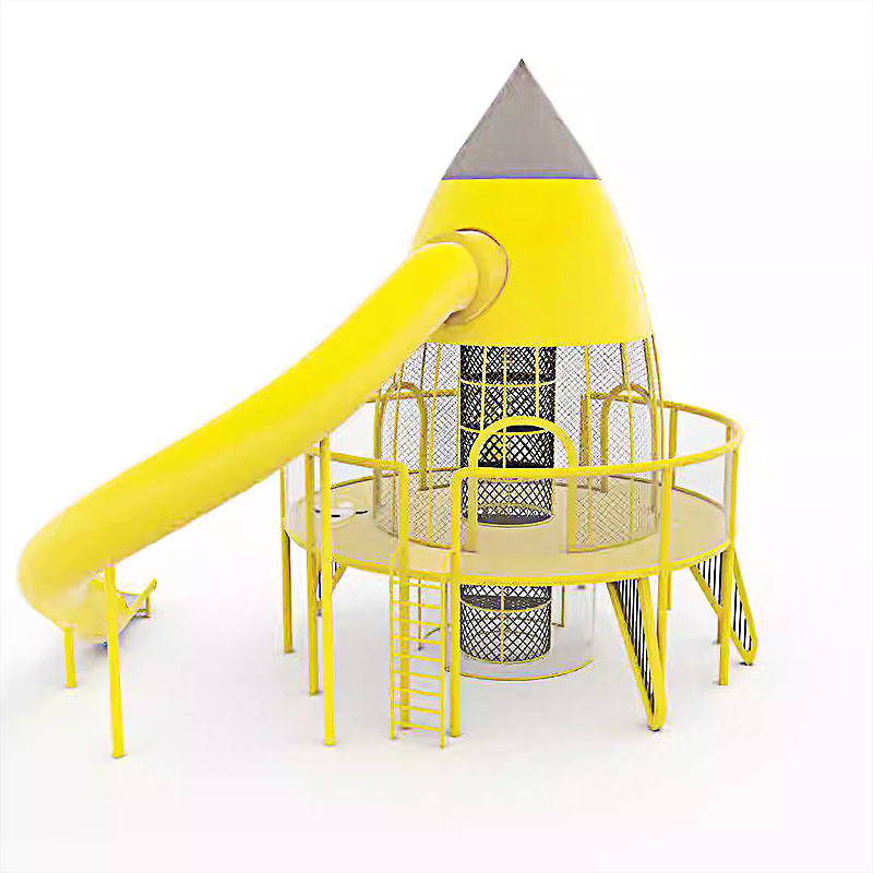BAIQI Custom Children's Climbing Play Equipment Outdoor Playground Set Made of Durable Nylon for Residential Amusement Park