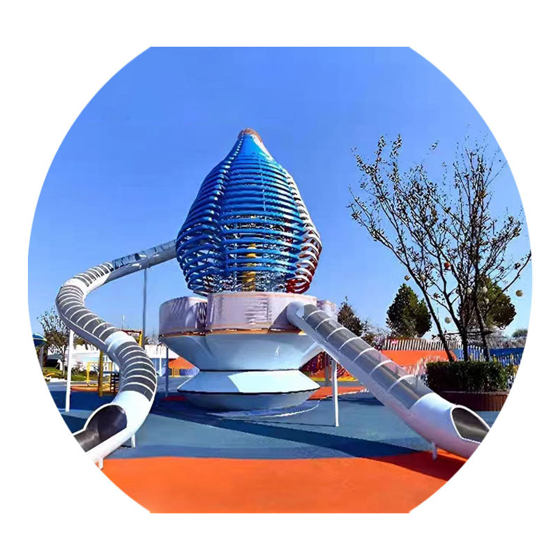 BAIQI Custom Children's Climbing Play Equipment Outdoor Playground Set Made of Durable Nylon for Residential Amusement Park