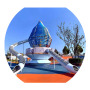 BAIQI Custom Children's Climbing Play Equipment Outdoor Playground Set Made of Durable Nylon for Residential Amusement Park