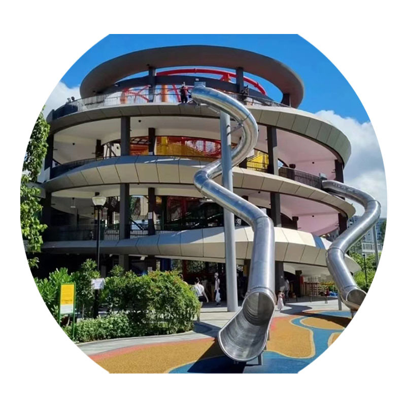 BAIQI Custom Children's Climbing Play Equipment Outdoor Playground Set Made of Durable Nylon for Residential Amusement Park