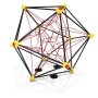 Factory Direct Multi-Functional Play Equipment Combo Outdoor Vinyl Climbing Net and PP Slide for Kindergarten Shopping Malls