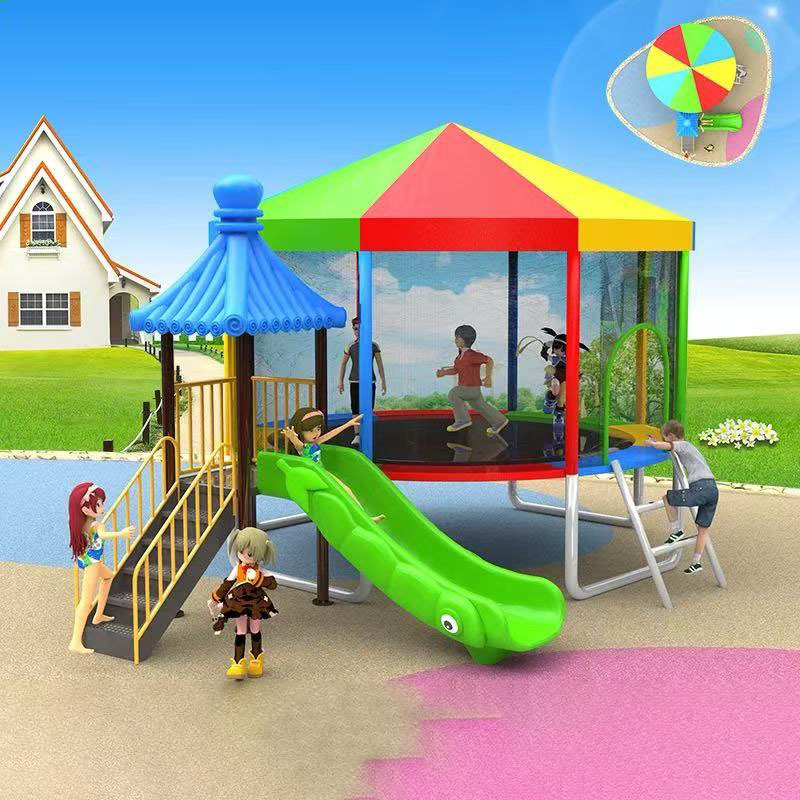 Slide Mall Park Children's Climbing Ladder Kids' Slide Playground School Trampoline Park Outdoor Community