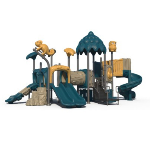 Wenzhou Manufacturer Customizes and Sells Outdoor Plastic Playgrounds with Slides, Tunnels, and Other Amusement Facilities