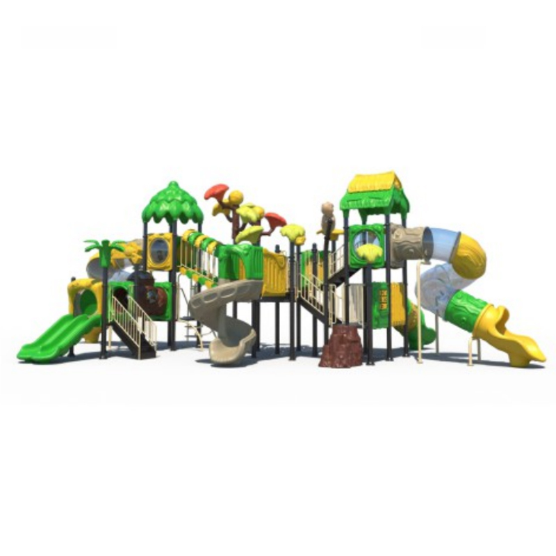 Wenzhou Manufacturer Customizes and Sells Outdoor Plastic Playgrounds with Slides, Tunnels, and Other Amusement Facilities