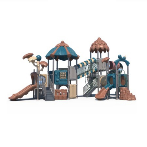 Wenzhou Manufacturer Customizes and Sells Outdoor Plastic Playgrounds with Slides, Tunnels, and Other Amusement Facilities