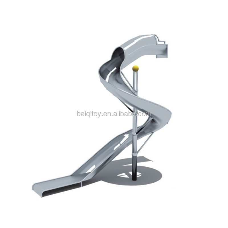 Amazing Large Commercial Stainless Steel Playground Slide for Kids and Adults