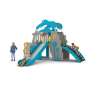 Custom Outdoor Playground for Children with Slide, Swing, and Small Climbing Area, Children's Play Area, Factory Direct Sale