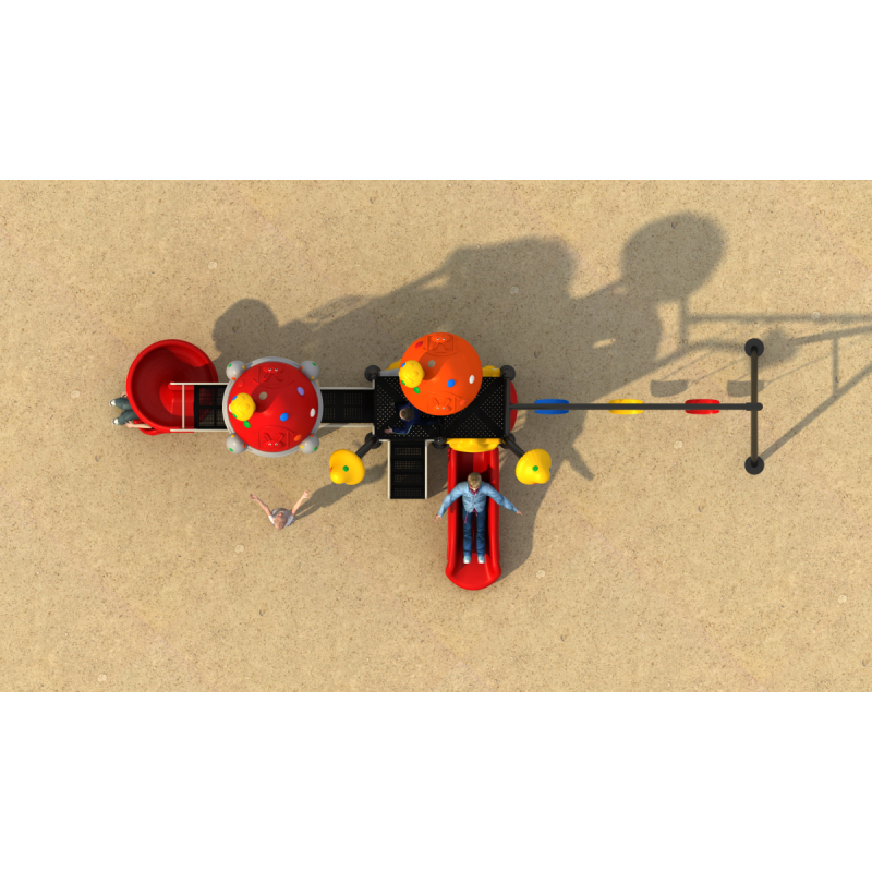 Hot Sale Small Baby Toddler Swing Sets Swingset Playsets Outdoor Playground Equipment Plastic Slides for Kids House Park School