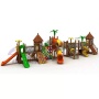 Kindergarten Outdoor Play Equipment | Large Climbing Tunnel and Slide Combination | Children's Comprehensive Amusement Facility