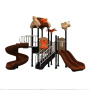 Outdoor Amusement Equipment: Steel & Plastic Slides Swing for Kids