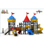 Outdoor Amusement Equipment: Steel & Plastic Slides Swing for Kids