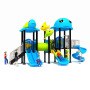 Outdoor Amusement Equipment: Steel & Plastic Slides Swing for Kids