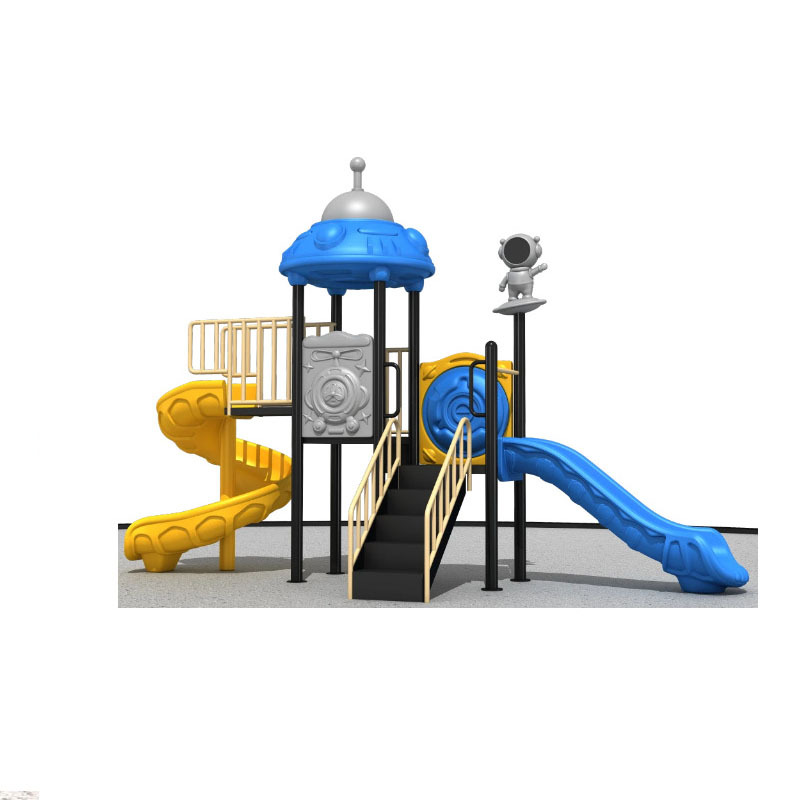 Outdoor Amusement Equipment: Steel & Plastic Slides Swing for Kids