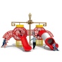 Large Outdoor Children's Climbing Frame and Scenic Park Amusement Facility for Kindergarten Trampoline Park Sports Park