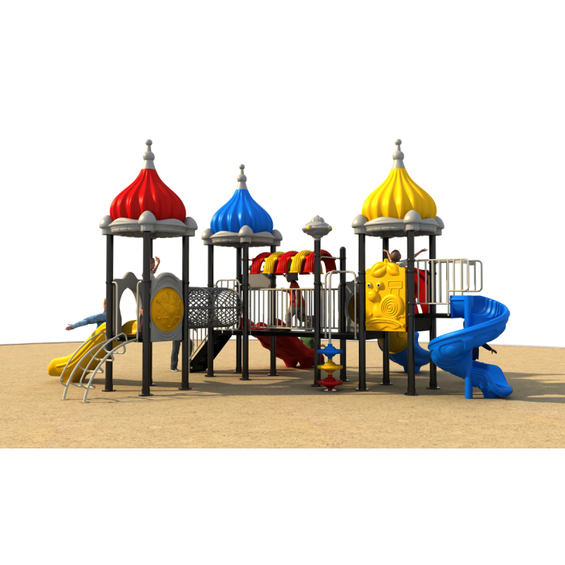 Cheap Price Outdoor Playground Plastic Slide with Swing Set Preschool Outdoor Playground Water Park Playground for Kids