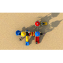 Cheap Price Outdoor Playground Plastic Slide with Swing Set Preschool Outdoor Playground Water Park Playground for Kids