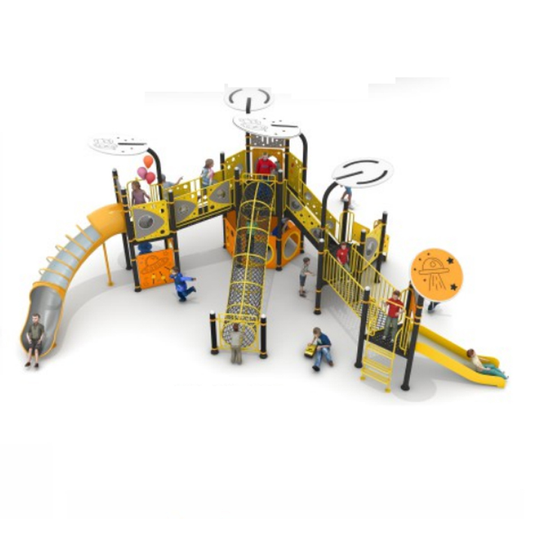Other Commercial Outdoor Small Park Facilities Games Plastic Slide Swing Wooden Toys Playground Amusument Equipment for Kids
