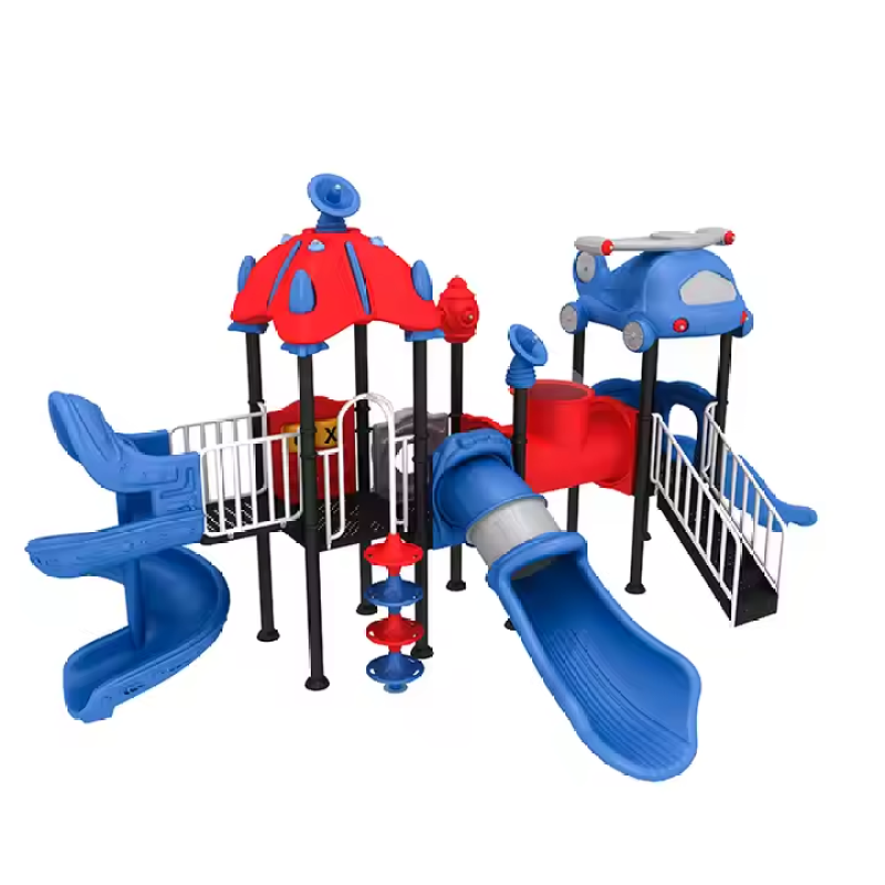 High-quality Custom-made Outdoor Children's Playground with Swing,slide,and Amusement Facilities Suitable for Schools and Parks
