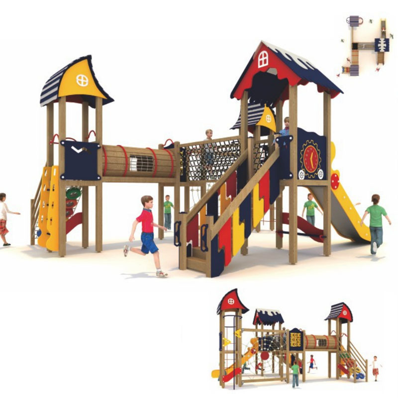 PE Board Material for Children's Outdoor Playground Slides From Chinese Manufacturers, Park Playground, Kindergarten