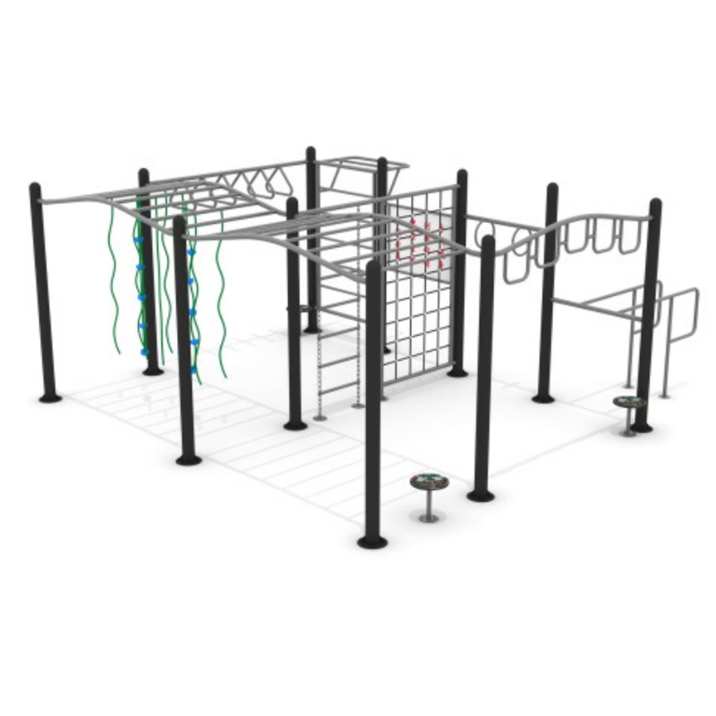 Custom Design Outdoor Training Fitness Equipment, Suitable for Youth and Adults, Outdoor Playground Amusement Equipment for Sale