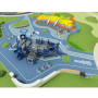 Children's Outdoor Playground Equipment Big Plastic Slide for Garden Kids' Play Games Zone Amusement Park Church Child Play Zone