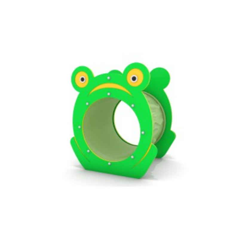 Latest Outdoor Children's Playground with Cute Animal Drilling Holes, Children's Outdoor Play Area, Factory Custom Direct Sale