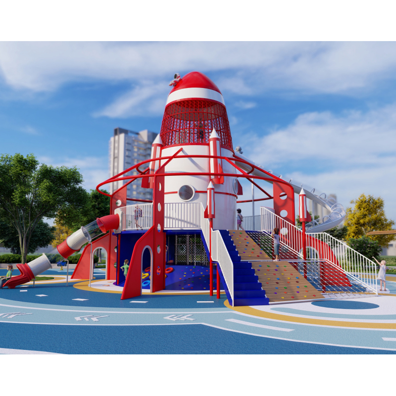 Large High-end Design Outdoor Non-standard Playground Customization, Children's Outdoor Play Area Equipment Factory Direct Sale