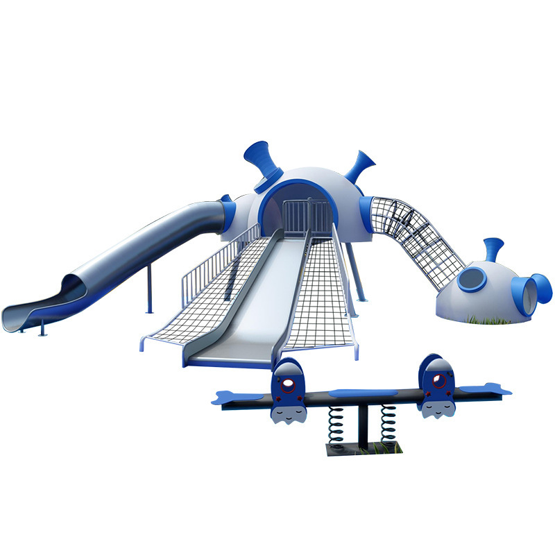 Large High-end Design Outdoor Non-standard Playground Customization, Children's Outdoor Play Area Equipment Factory Direct Sale