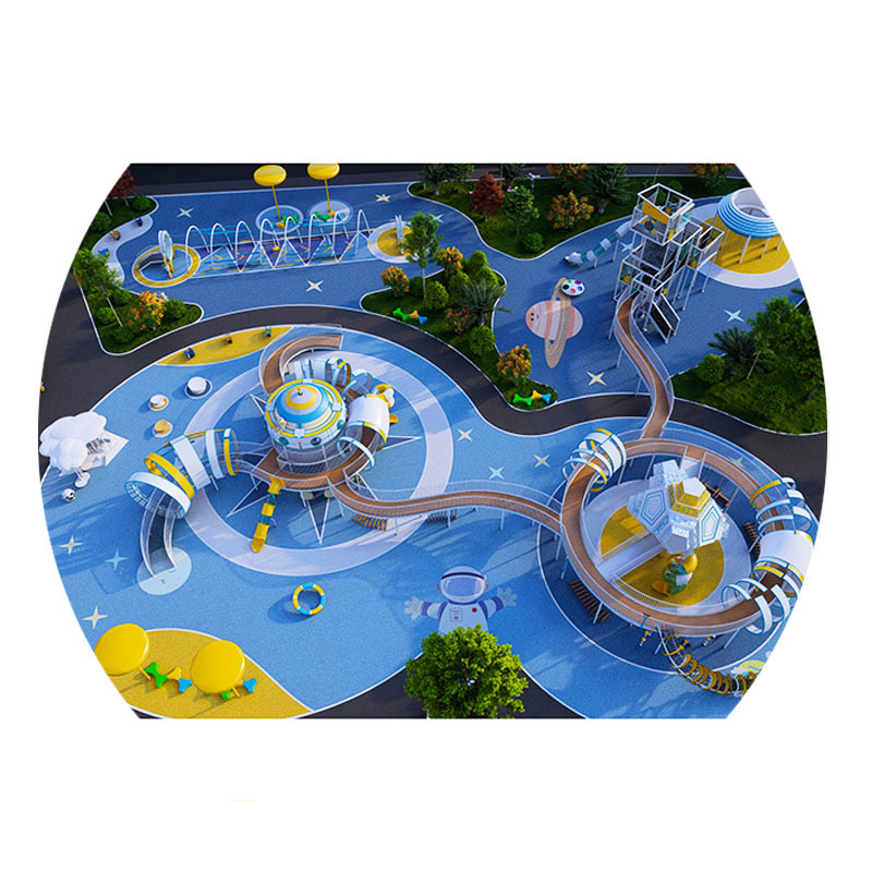 Custom Indoor Stainless Steel Slide for Adults Outdoor Children's Tube Slide Made Plastic Vinyl Material for Garden School Use