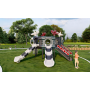 Customized Color Outdoor Playground Equipment Slide Outdoor Kids Games Plastic Equipment