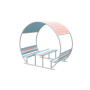 Outdoor Playground Custom Cartoon Seats, Ferris Wheels, Double Seesaws and Other Amusement Facilities for Sale, Kids Play Area