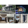 Outdoor Mobile Glamping Space Capsule Resort Hotel Tiny House and Spacecraft House